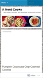 Mobile Screenshot of anerdcooks.com